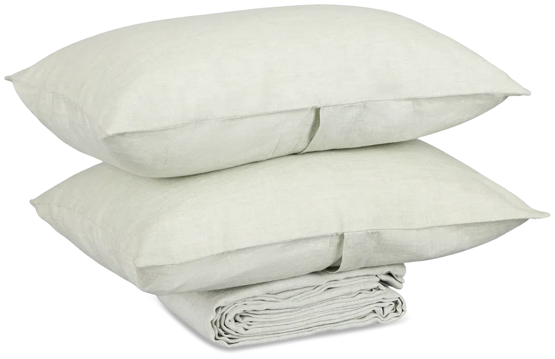 Jayser Green 3-piece Duvet Set