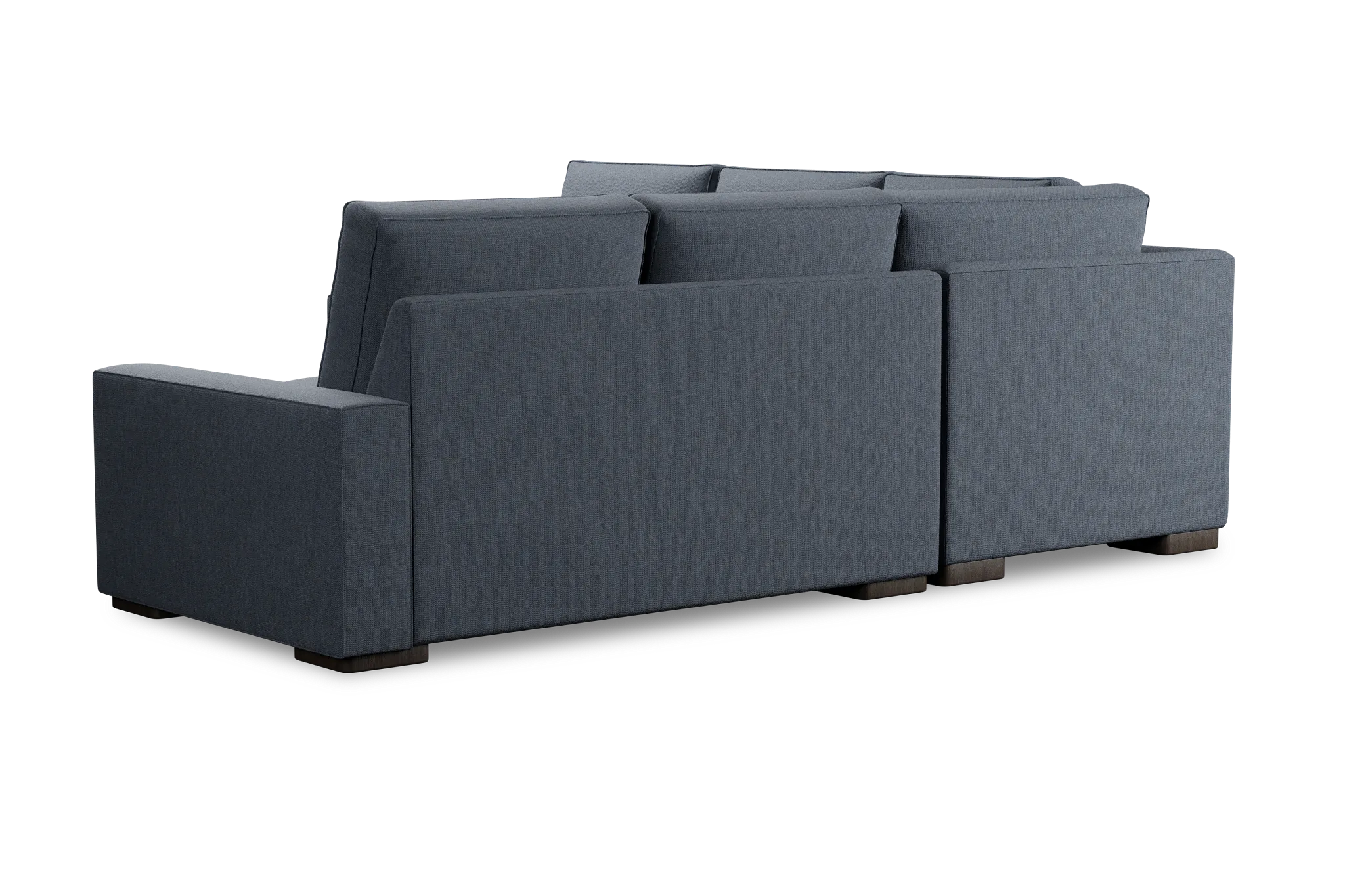 Edgewater Victory Dark Blue Small Two-arm Sectional