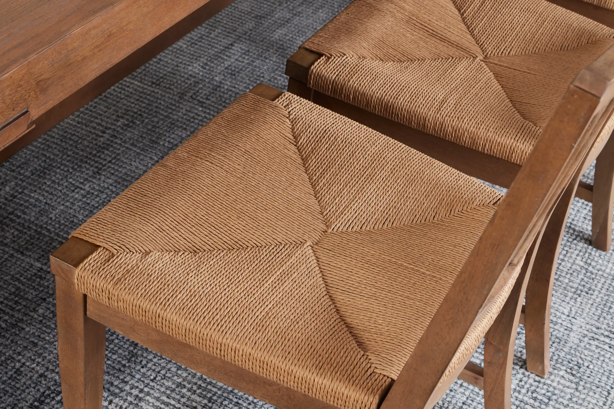 Provo Mid Tone Woven Side Chair Provo Mid Tone Woven Side Chair