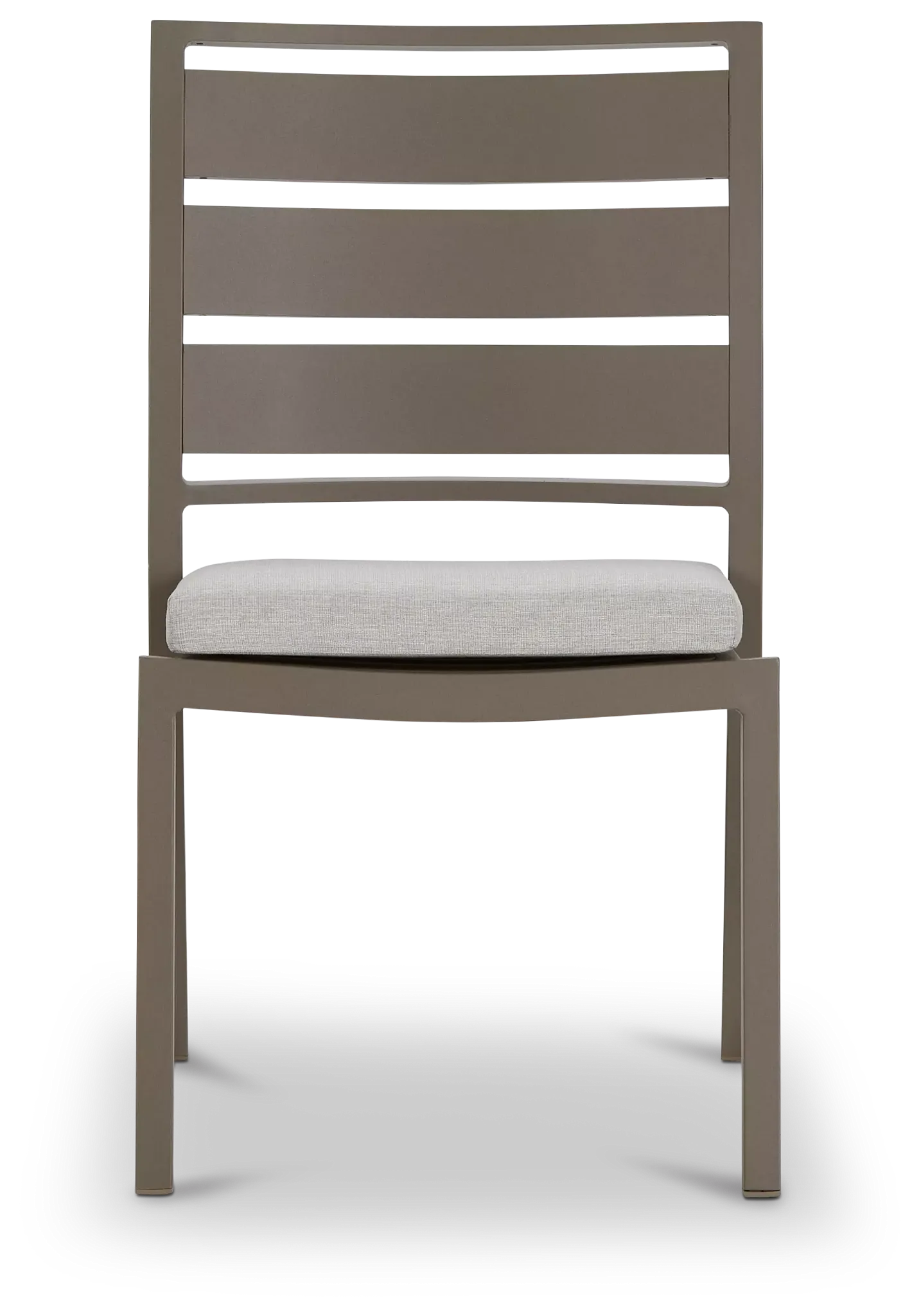 Raleigh Gray Aluminum Side Chair