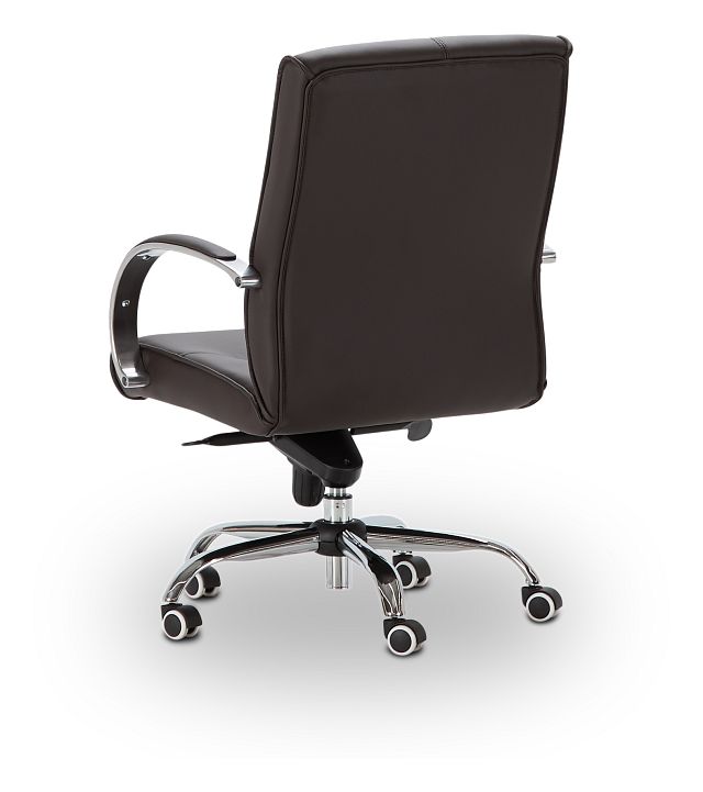 Greeley Brown Uph Desk Chair