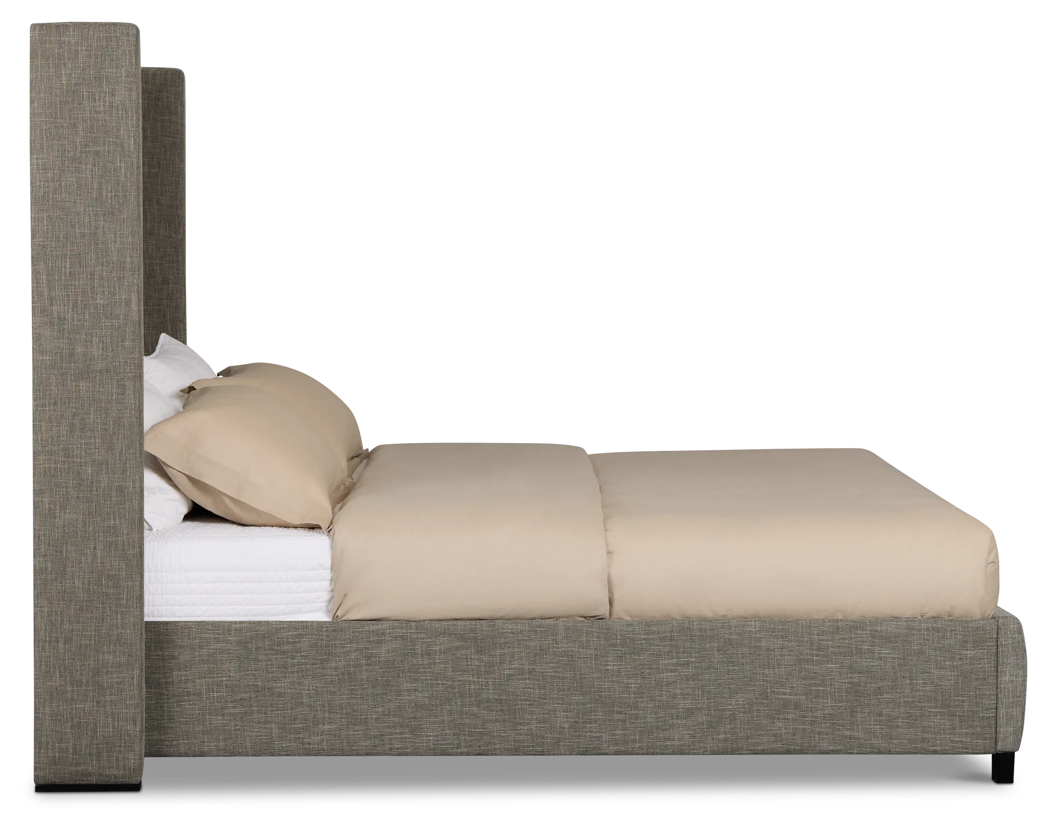 Chatham Gray High Platform Bed