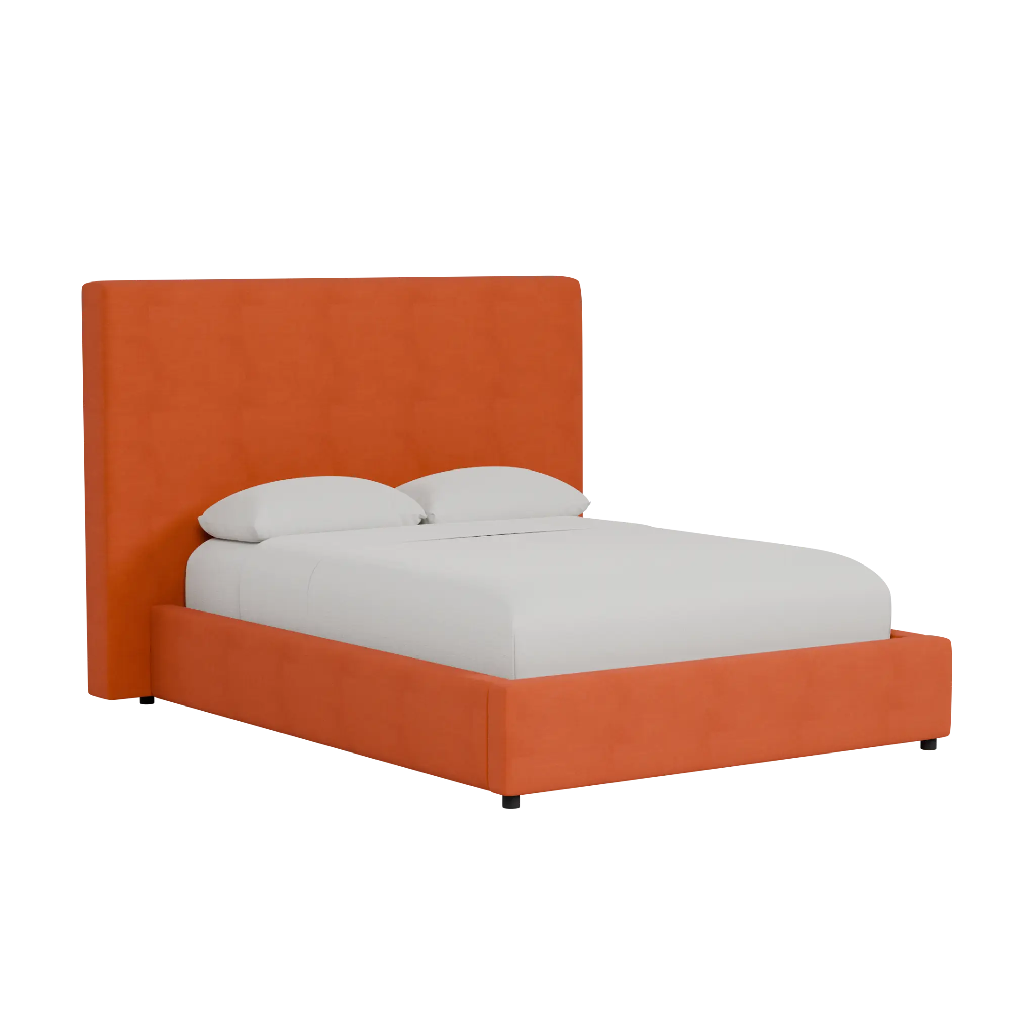Grayton Joya Orange 54" Upholstered Platform Bed Grayton Joya Orange 54" Upholstered Platform Bed