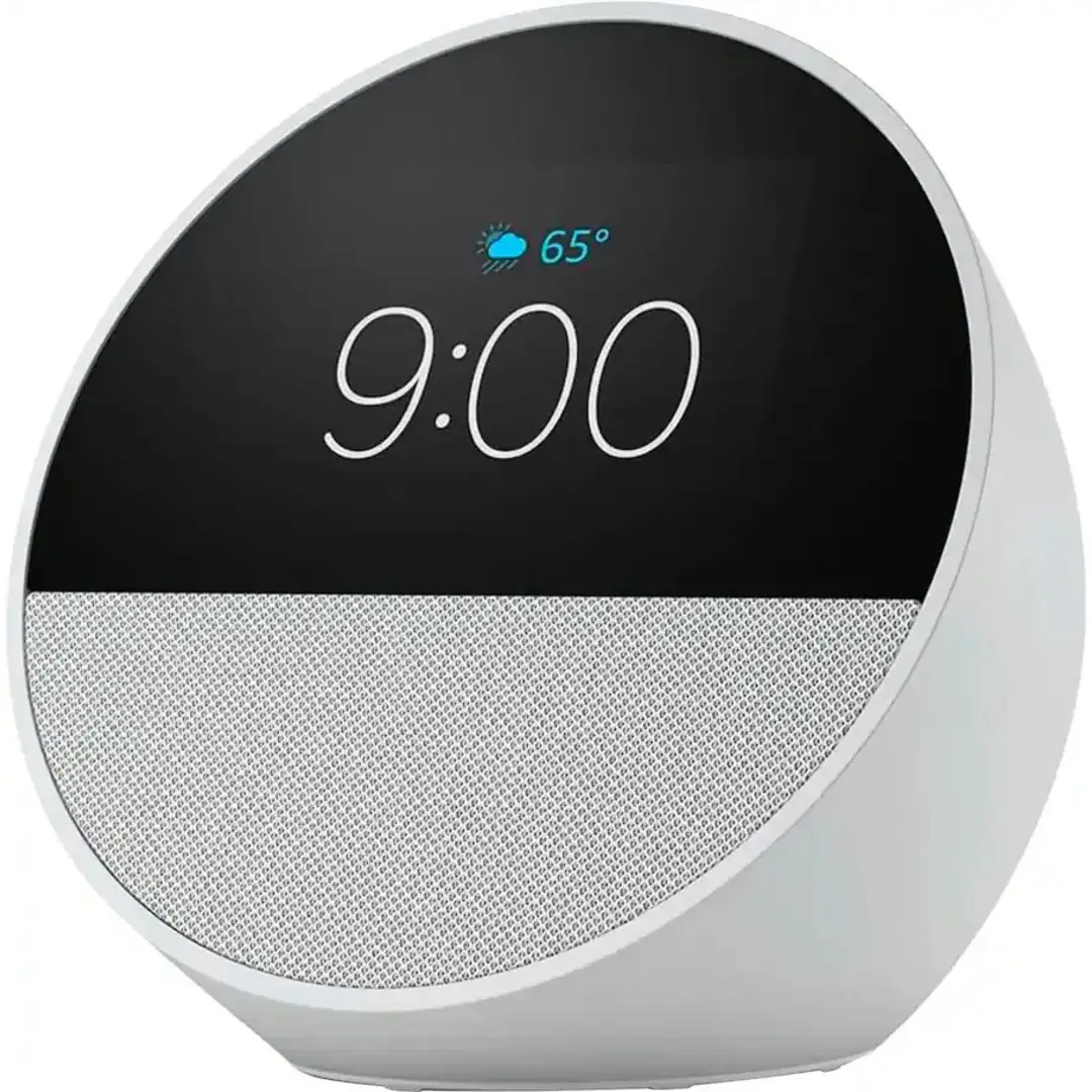 Amazon Echo Spot White Smart Alarm Clock Amazon Echo Spot White Smart Alarm Clock
