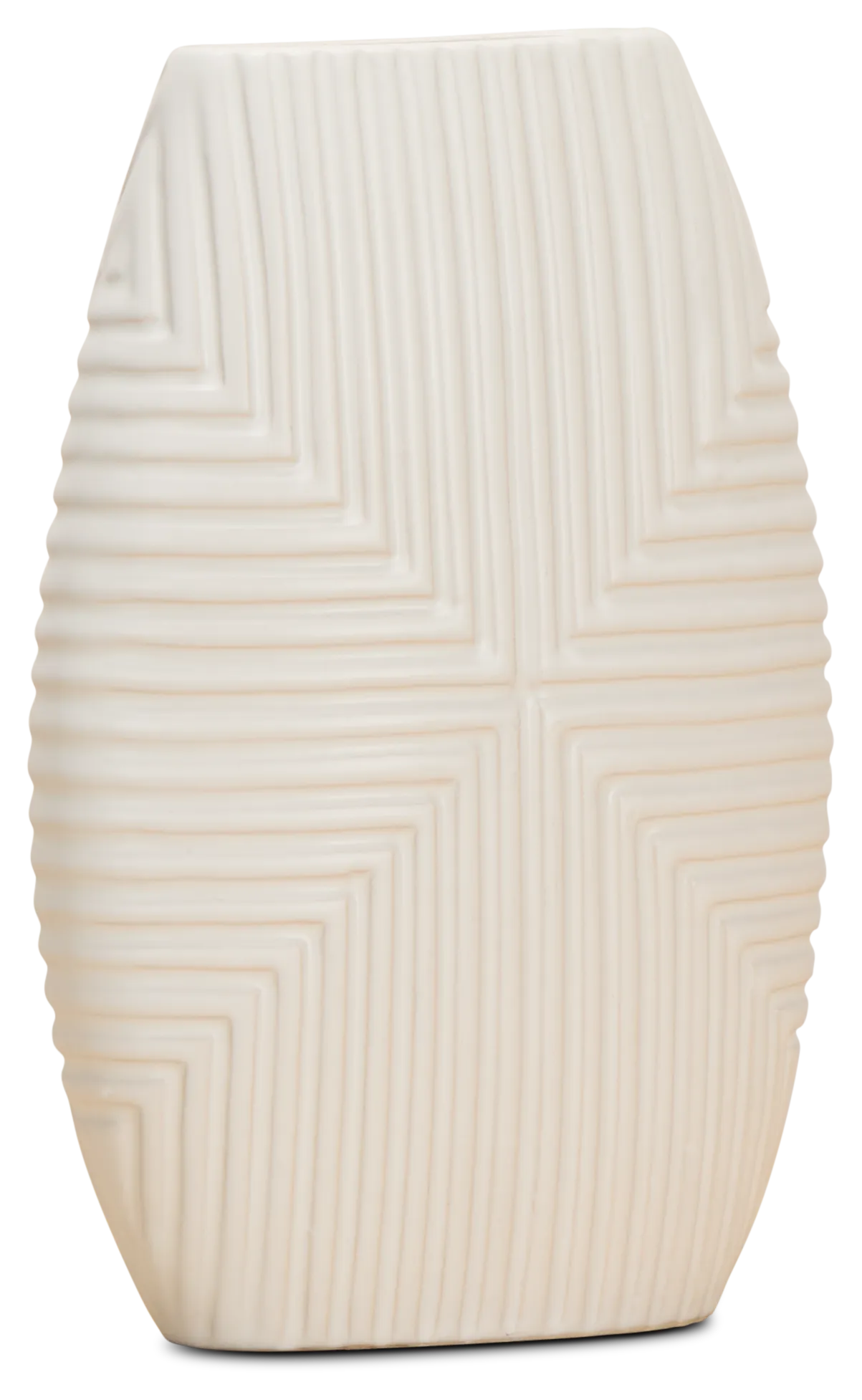 Banyan White Medium Vase