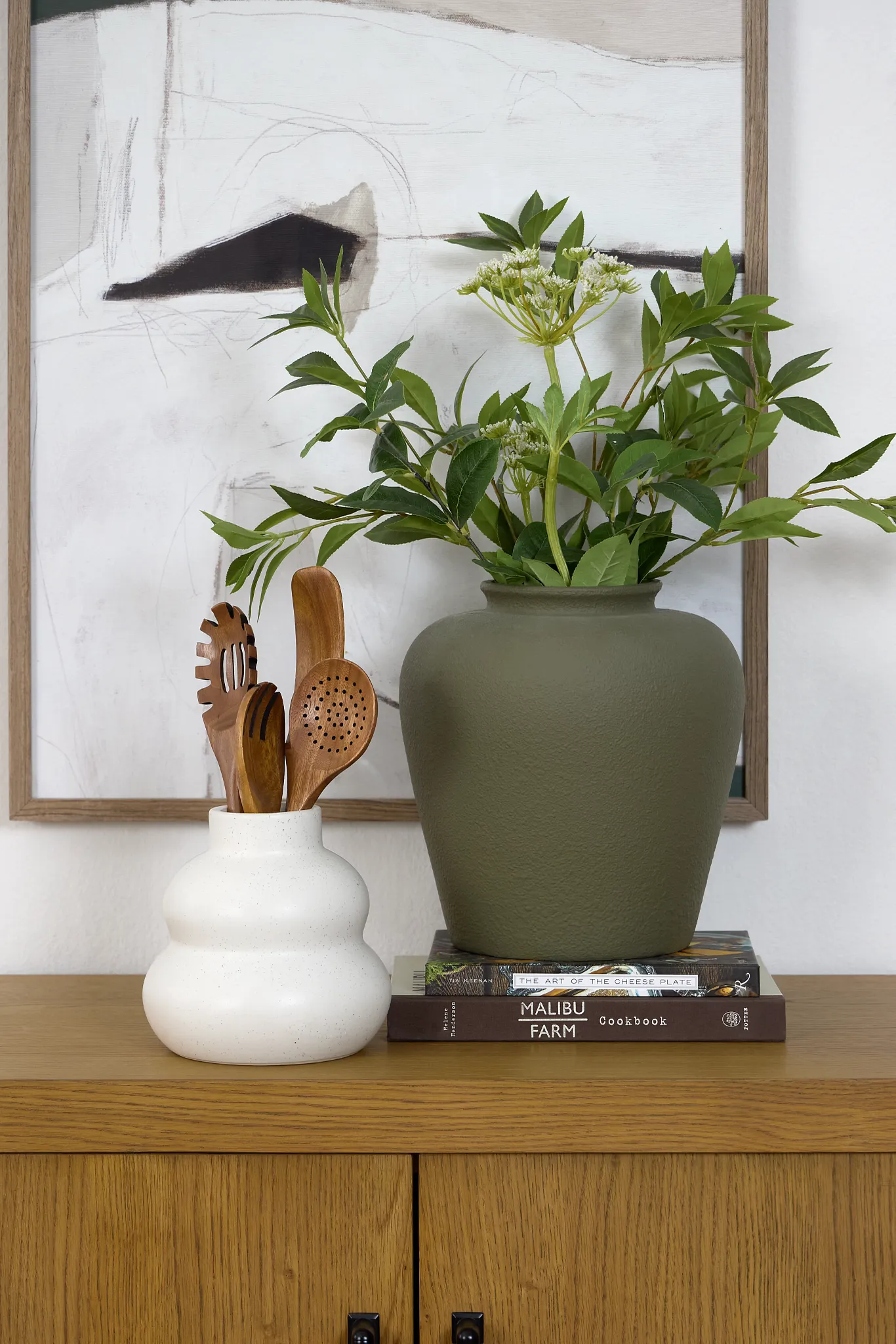 Ceres Dark Green Medium Vase