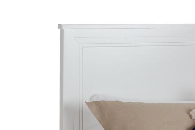 Nantucket White Panel Bed