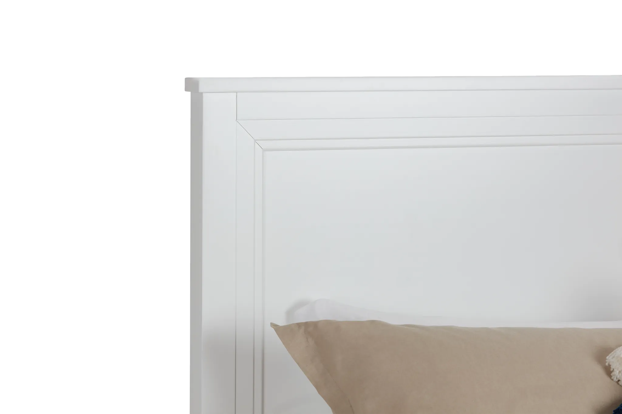 Nantucket White Panel Bed