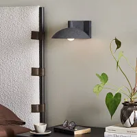 Four Hands Santorini Black Electrical Sconce
