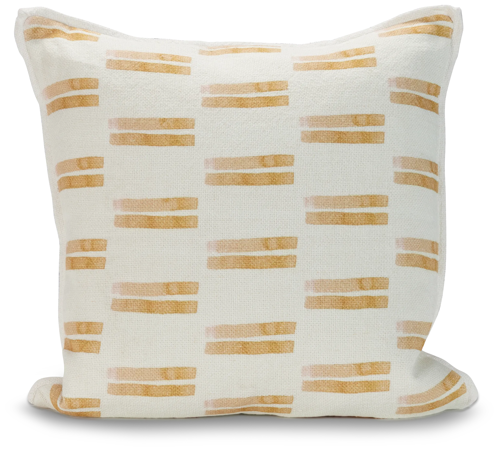 Gabriel Orange 22" Square Accent Pillow