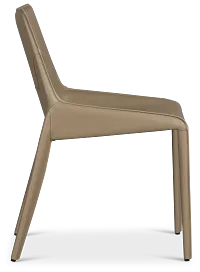 Wayne Beige Upholstered Side Chair