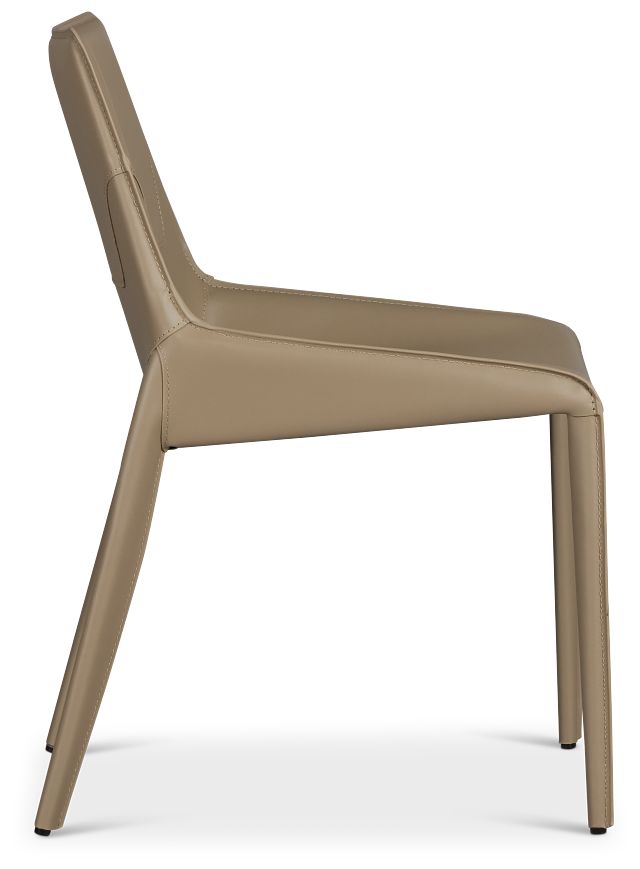 Wayne Beige Upholstered Side Chair