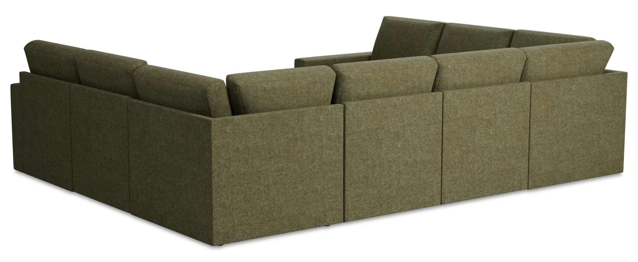 Citymod Green Fabric 8-piece Modular Sectional Citymod Green Fabric 8-piece Modular Sectional