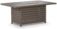 Raleigh Taupe Rect Fire Pit