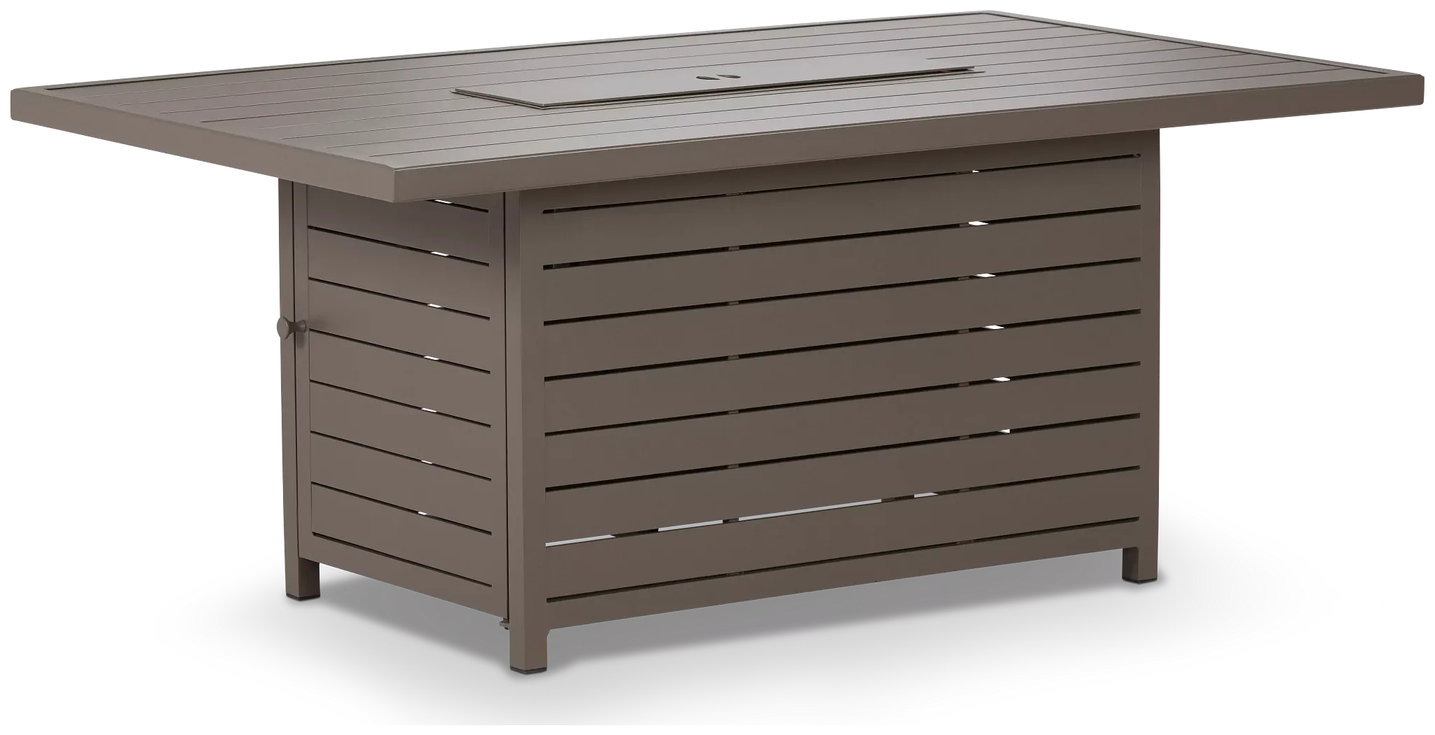 Raleigh Taupe Rect Fire Pit