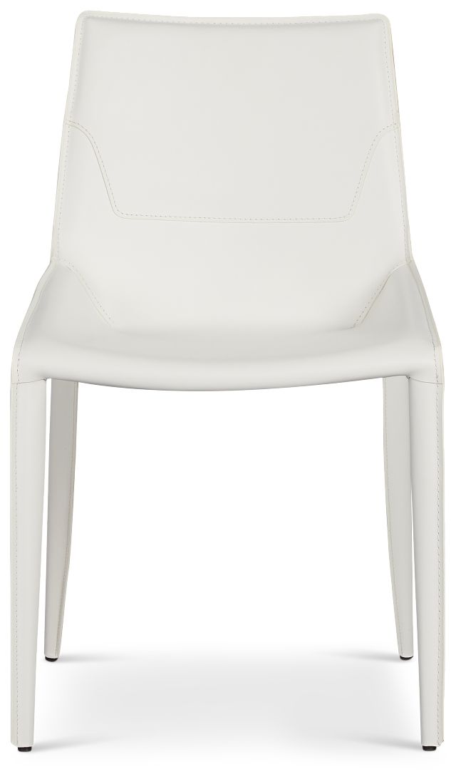 Wayne White Upholstered Side Chair