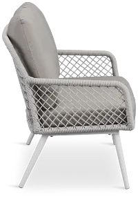 Andes Gray Woven Sofa