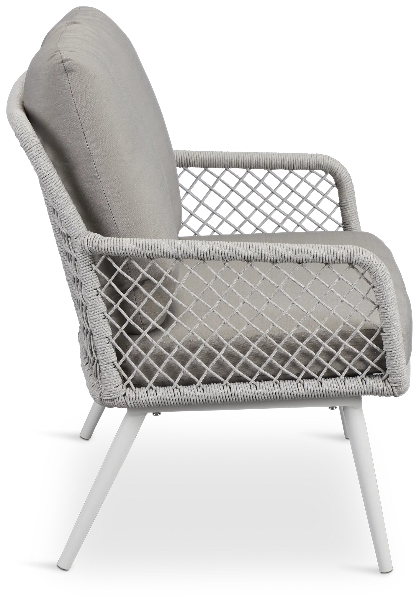 Andes Gray Woven Sofa