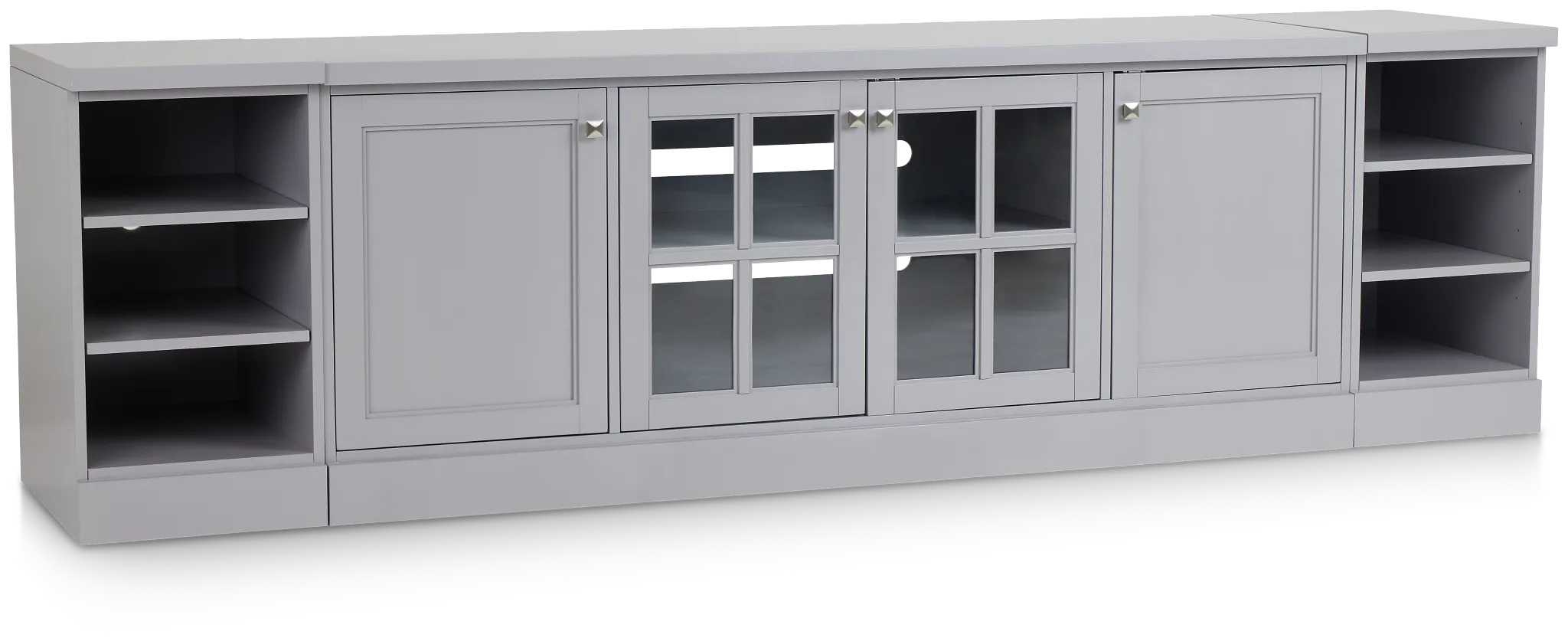 Newport Gray 108" Tv Stand