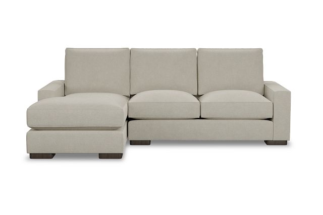 Edgewater Suave Beige Left Chaise Sectional