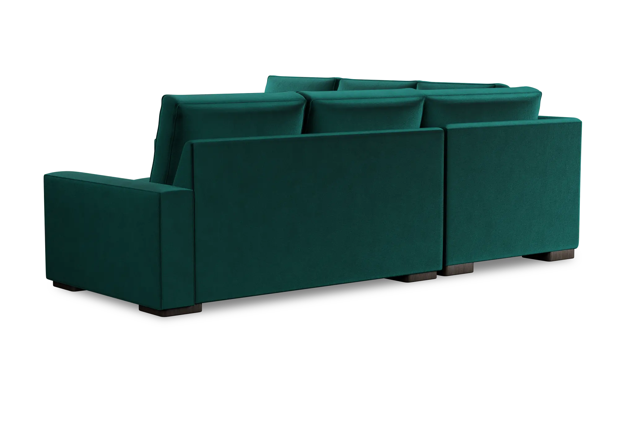 Edgewater Joya Green Small Two-arm Sectional Edgewater Joya Green Small Two-arm Sectional