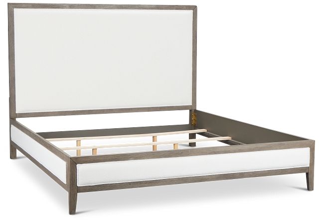 Alden Gray Uph Platform Bed