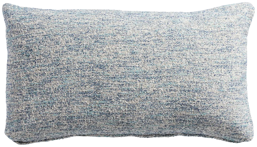 Baxter Light Blue Lumbar Accent Pillow