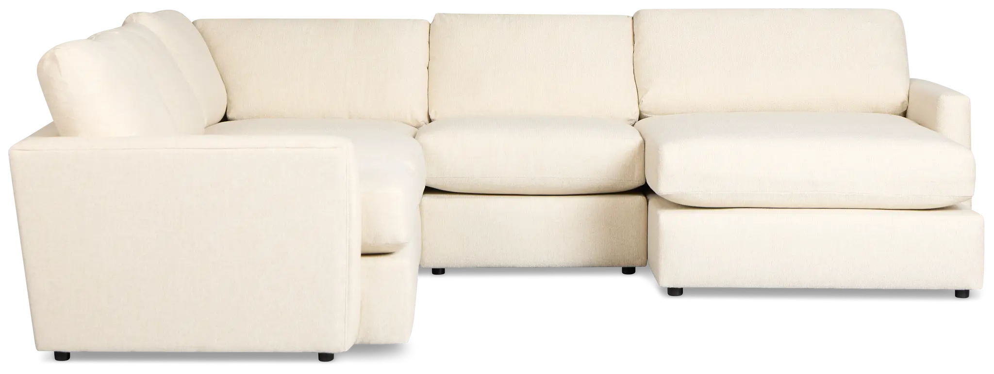 Maxwell Light Beige Fabric Medium Right Chaise Sectional Maxwell Light Beige Fabric Medium Right Chaise Sectional