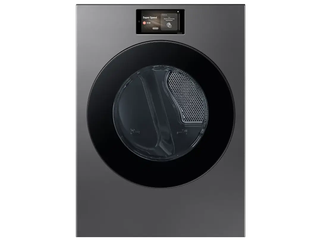 Samsung Bespoke Series Steel Front Load Electric Dryer Samsung Bespoke Series Steel Front Load Electric Dryer