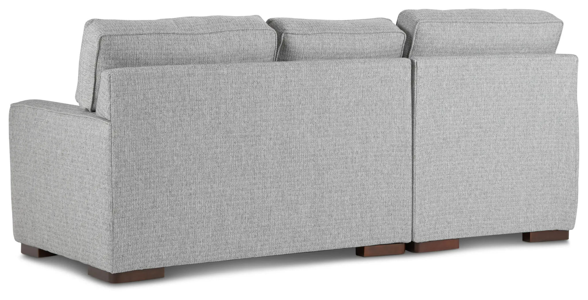 Austin Gray Fabric Left Chaise Sectional Austin Gray Fabric Left Chaise Sectional