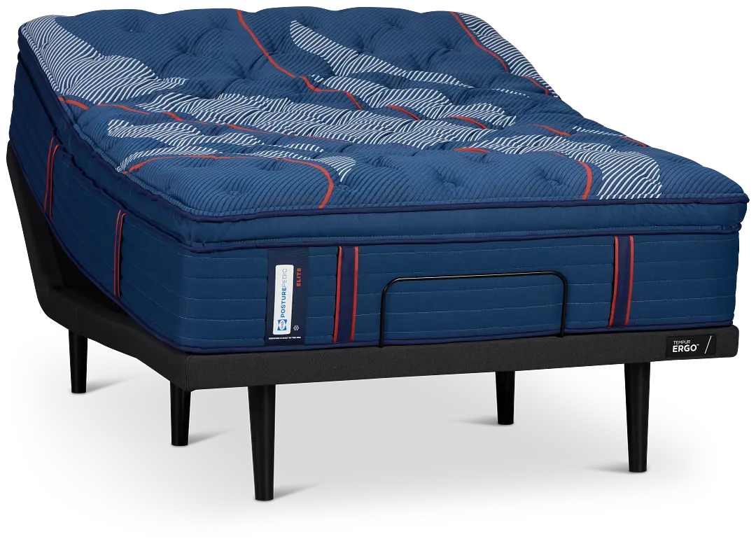 Posturepedic Elite Spring Albany 2 Soft Ergo 3.0 Adjustable Mattress Set Posturepedic Elite Spring Albany 2 Soft Ergo 3.0 Adjustable Mattress Set