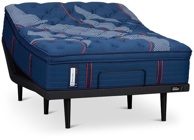 Posturepedic Elite Spring Albany 2 Soft Ergo 3.0 Adjustable Mattress Set