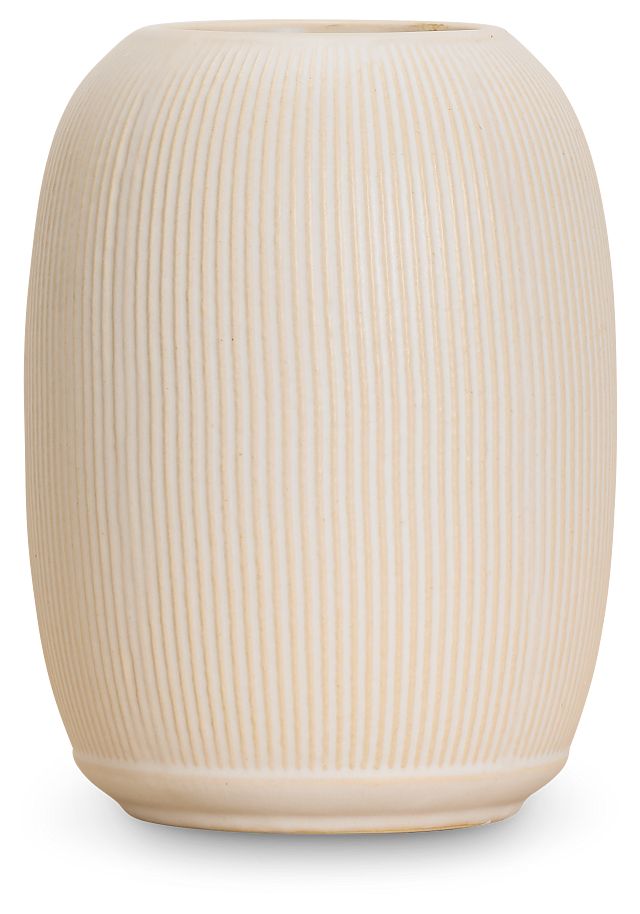Elula Ivory Small Vase