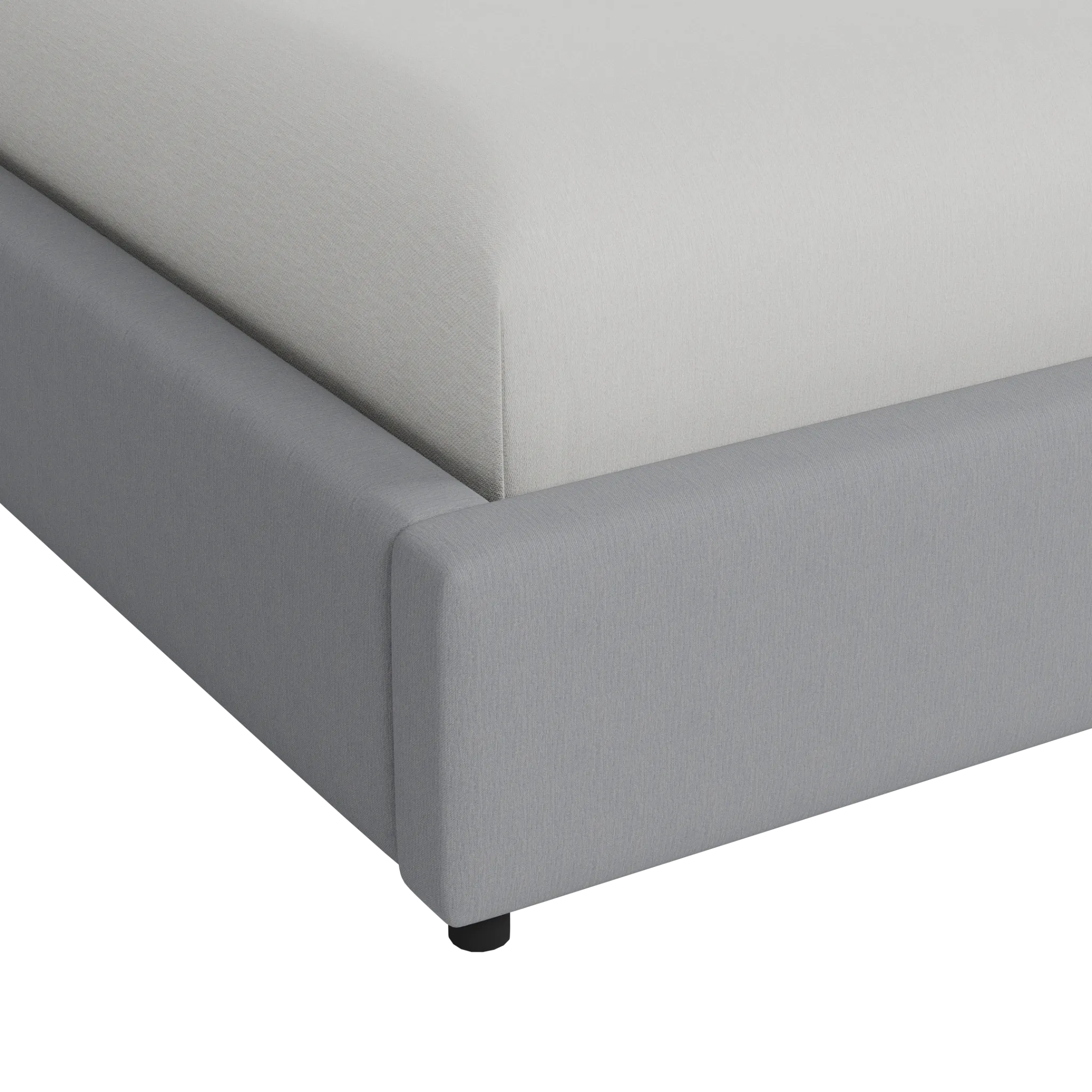 Grayton Revenue 54" Upholstered Platform Bed