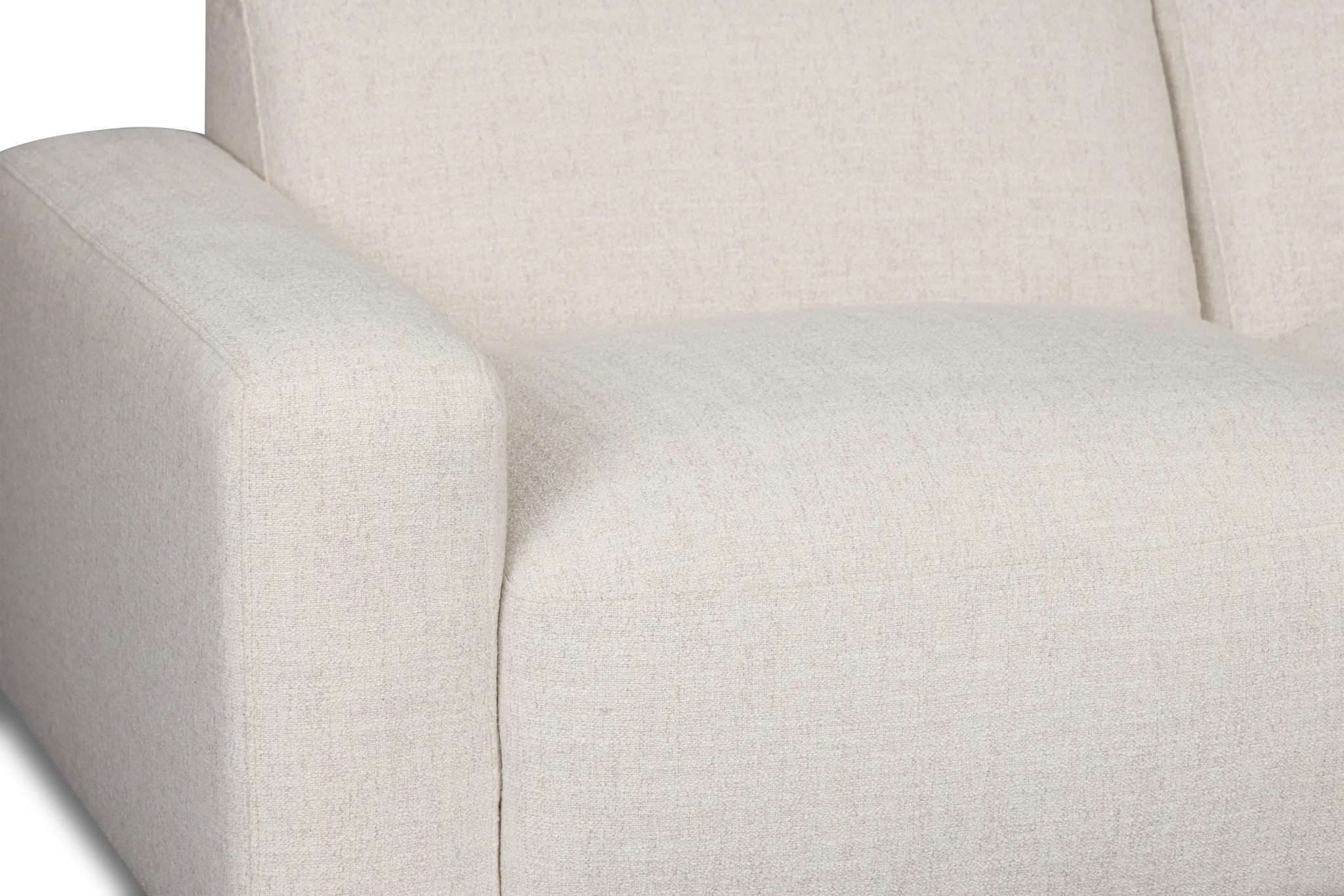 Baylor Light Beige Fabric 3-piece Modular Sofa