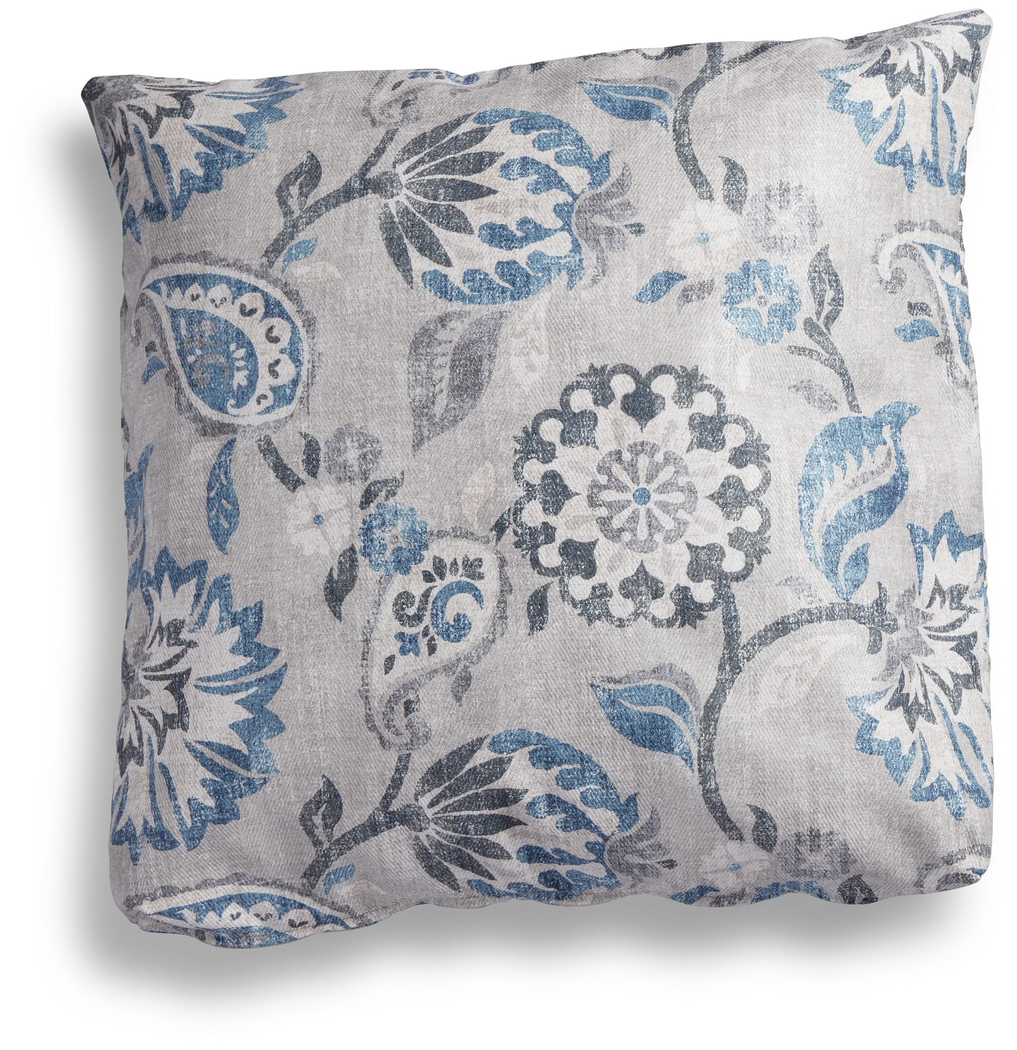 Sylvie Blue 20" Accent Pillow