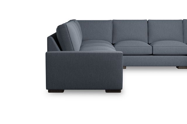 Edgewater Victory Dark Blue Large Right Chaise Sectional