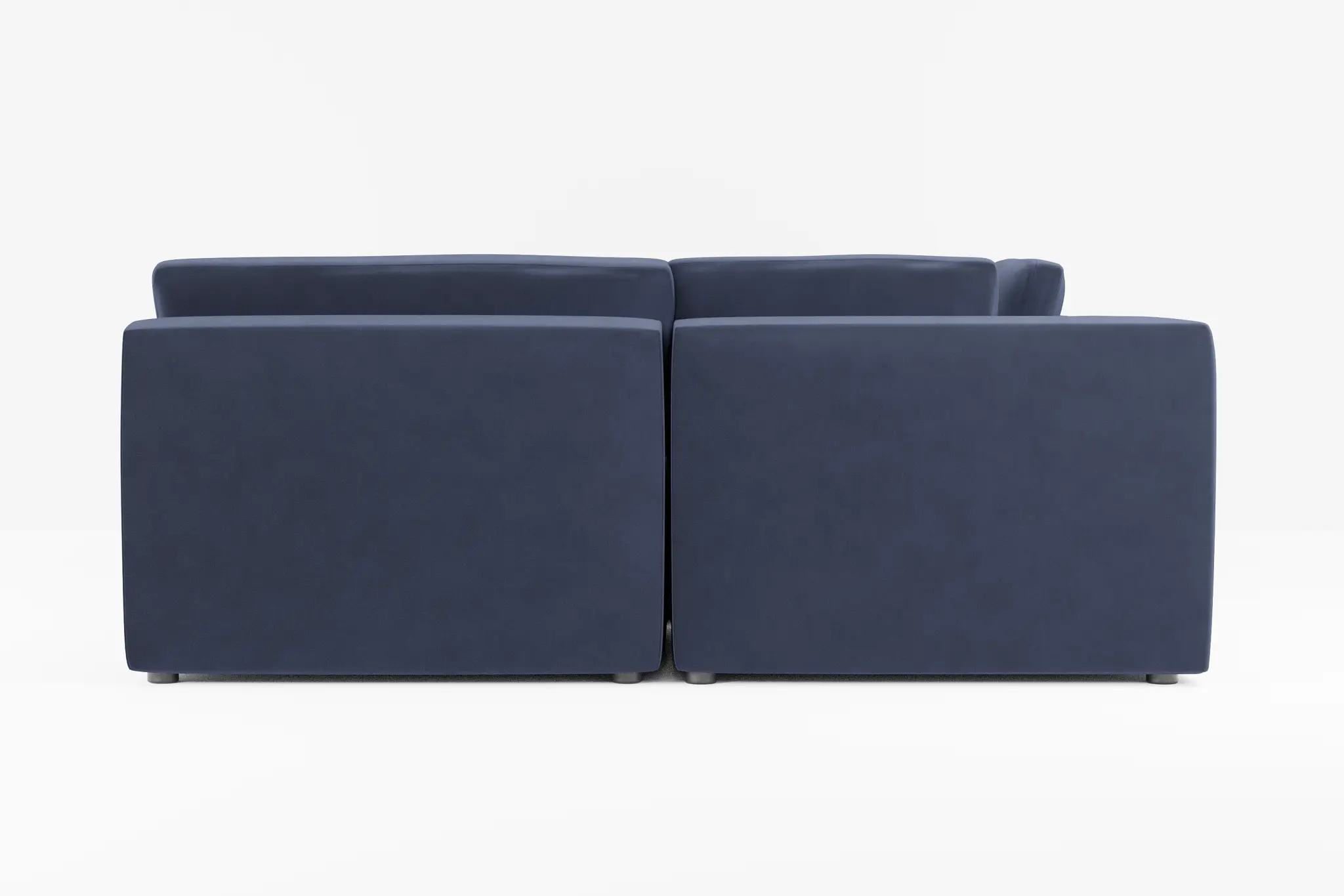 Destin Joya Dark Blue Velvet 6-piece Pit Sectional Destin Joya Dark Blue Velvet 6-piece Pit Sectional