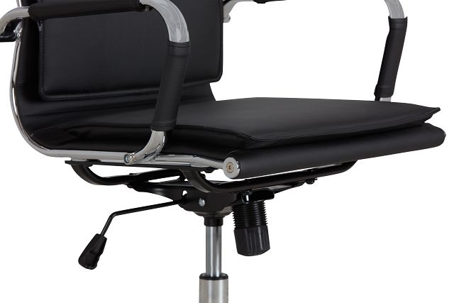 Denver Black Uph Desk Chair