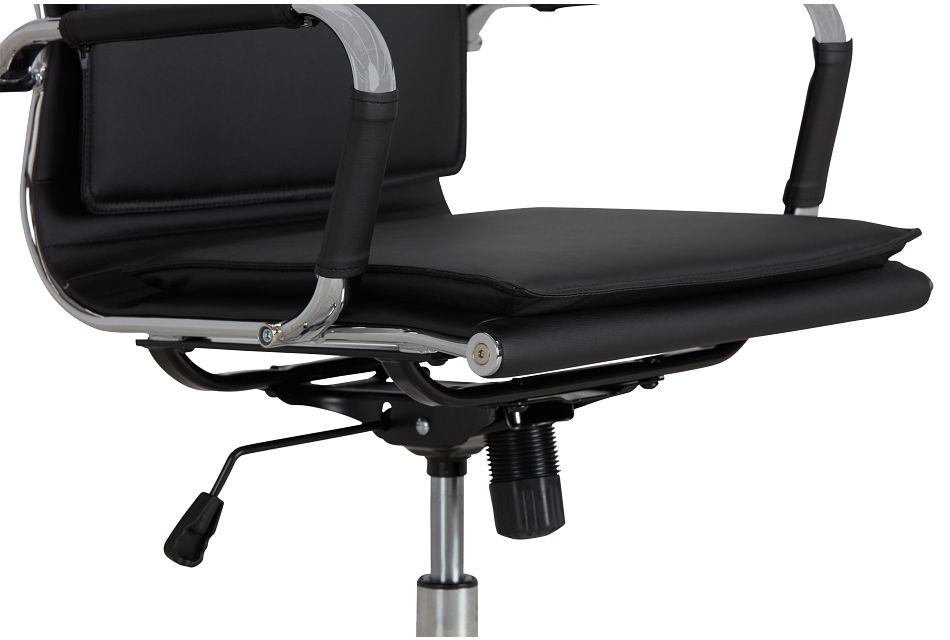 Denver Black Uph Desk Chair