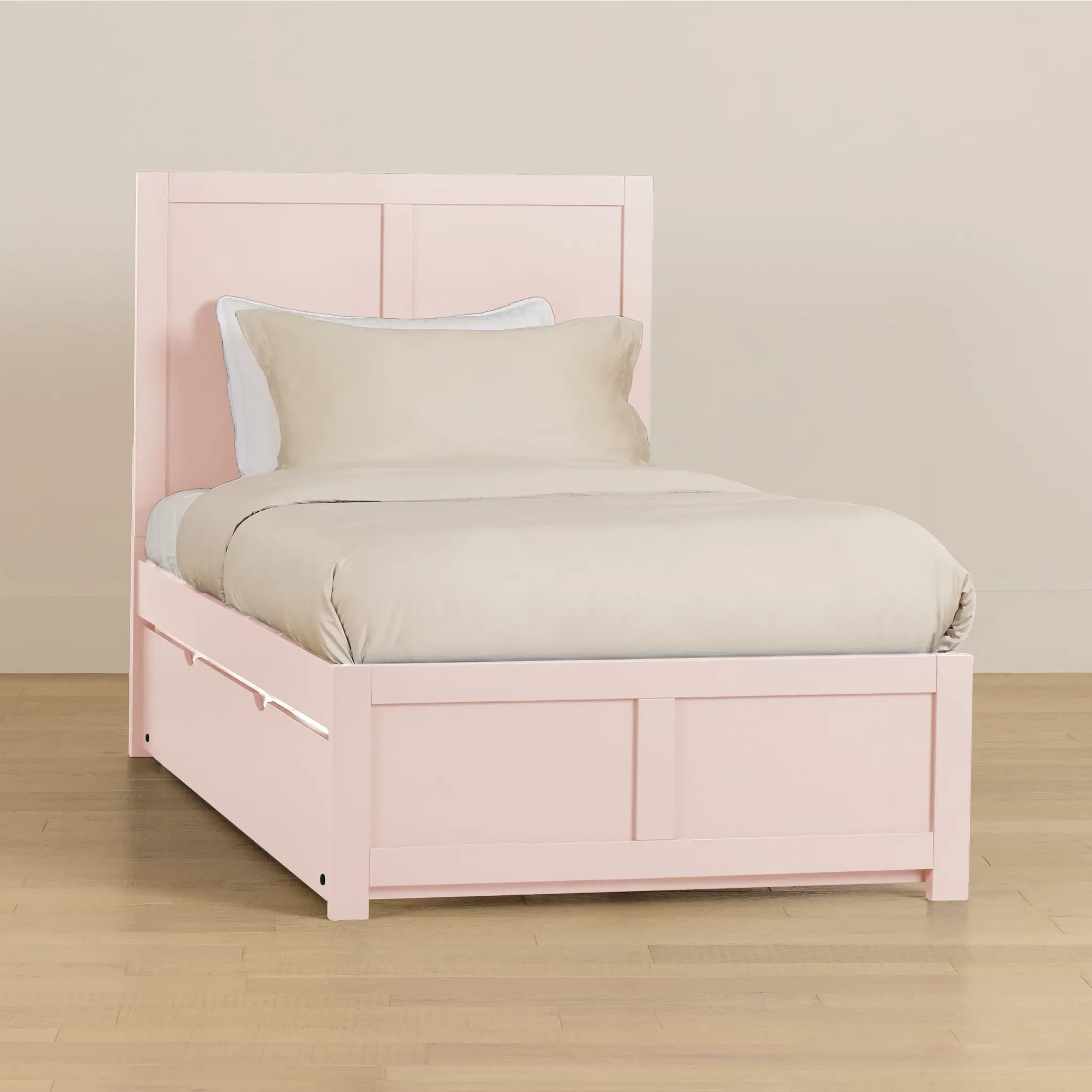 Charleston Pink Panel Trundle Bed Charleston Pink Panel Trundle Bed