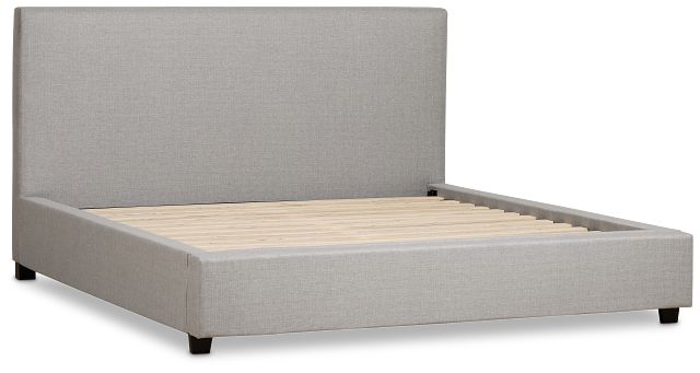 Monica Light Gray Uph Platform Bed