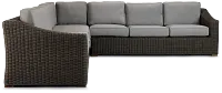 Canyon Gray Large Two-arm Sectional