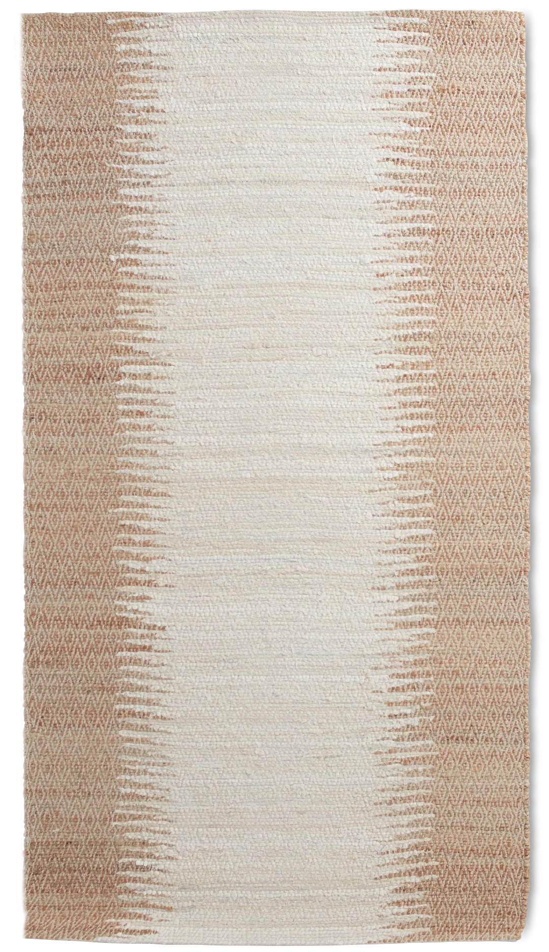 Bagram White 5x8 Area Rug