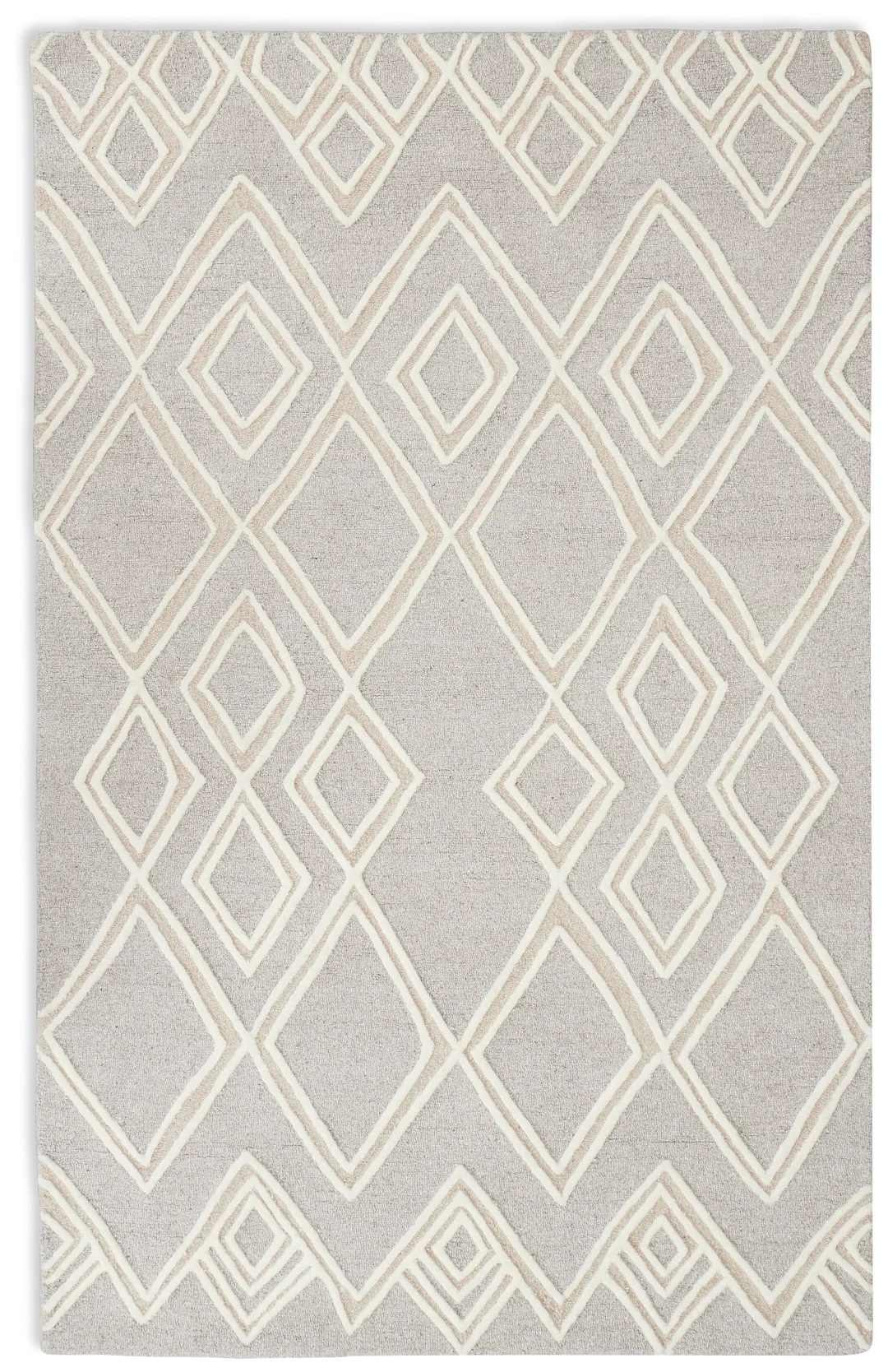 Montal Light Gray 8x10 Area Rug