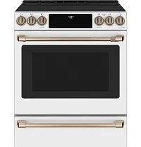 Cafe 900 Series White 30" Electric Range