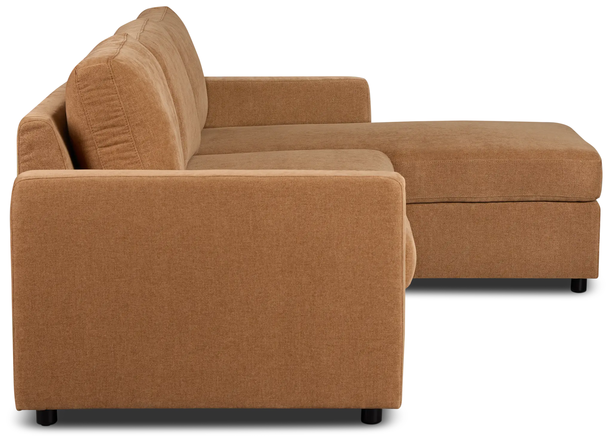 Addie Brown Fabric Right Chaise Storage Sectional Addie Brown Fabric Right Chaise Storage Sectional