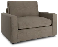 Siesta Victory Taupe Fabric Memory Foam Sleeper