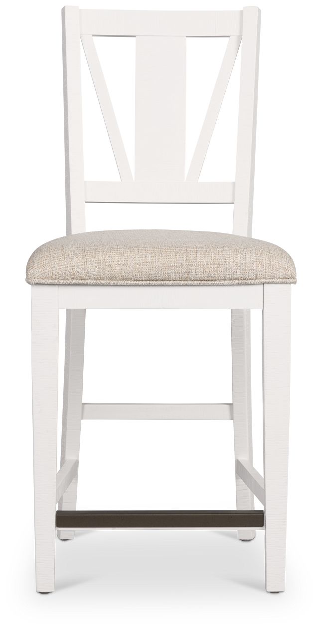 Heron Cove White 24" Barstool