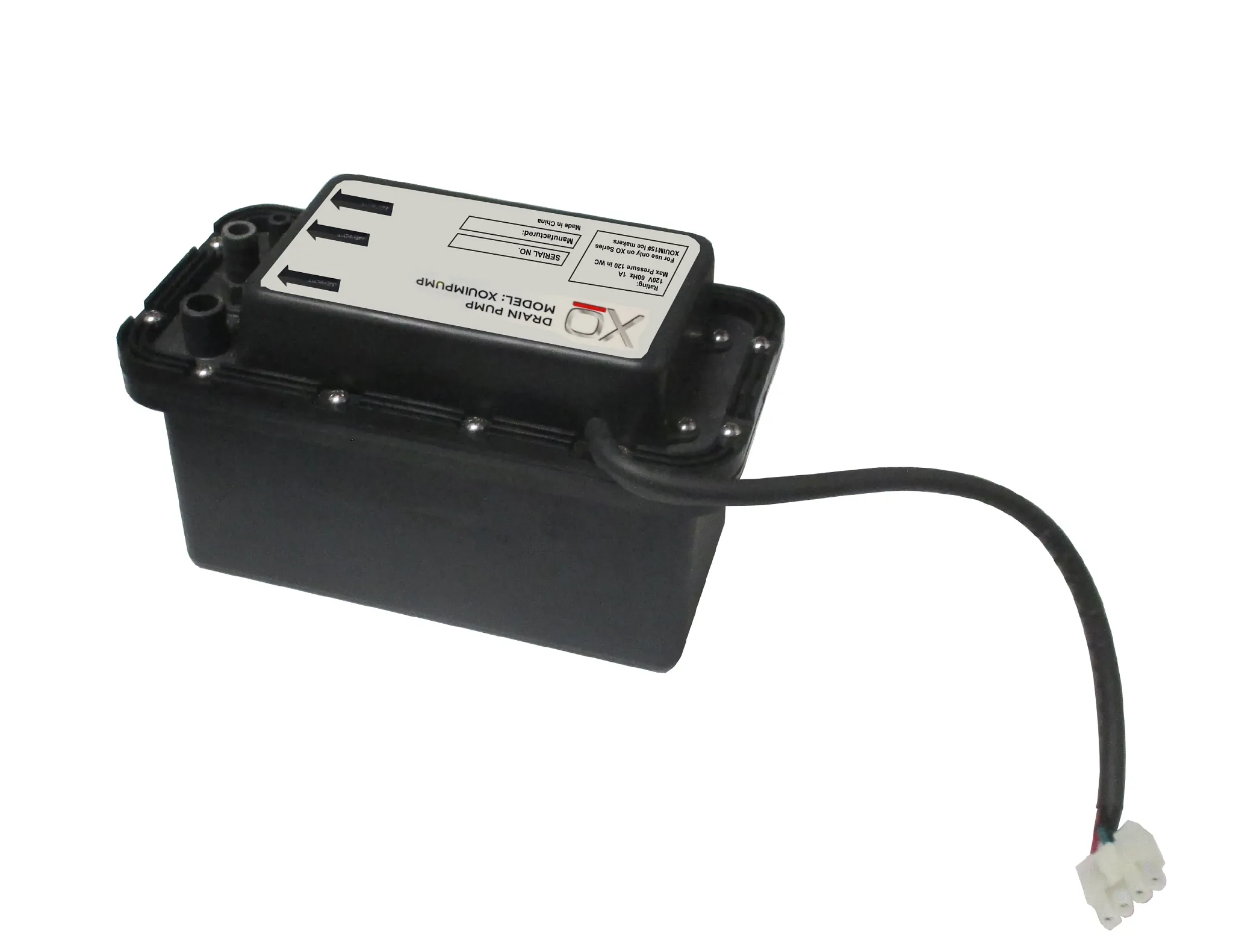 Xo Appliance 15 Series Gourmet Ice Maker Stainless Steel Drain Pump